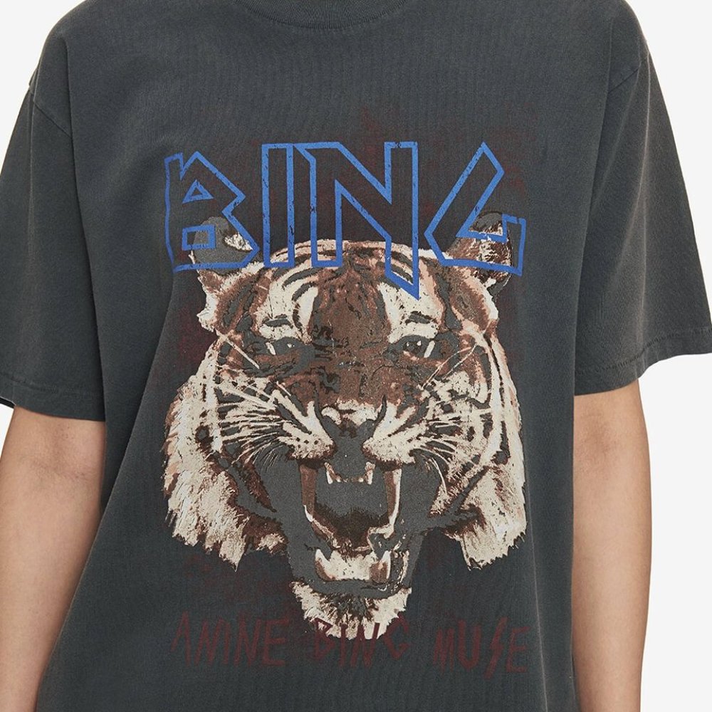 Anine Bing TIGER TEE - Picture 6 of 8